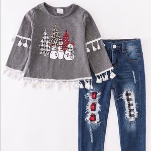 Christmas pant set